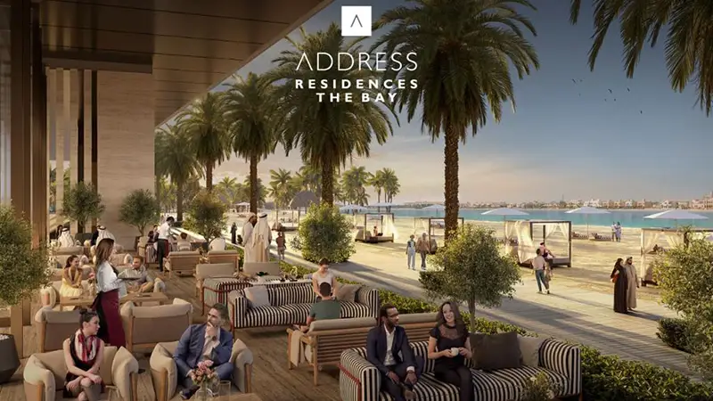 Address Residences The Bay by Emaar Properties — off plan in Emaar Beachfront