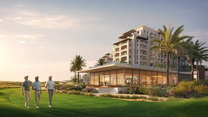Yas Golf Collection Residences by Aldar Properties — off plan in Yas Island