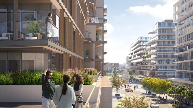 Grove Fountain Views by Aldar Properties — off plan in Saadiyat Island