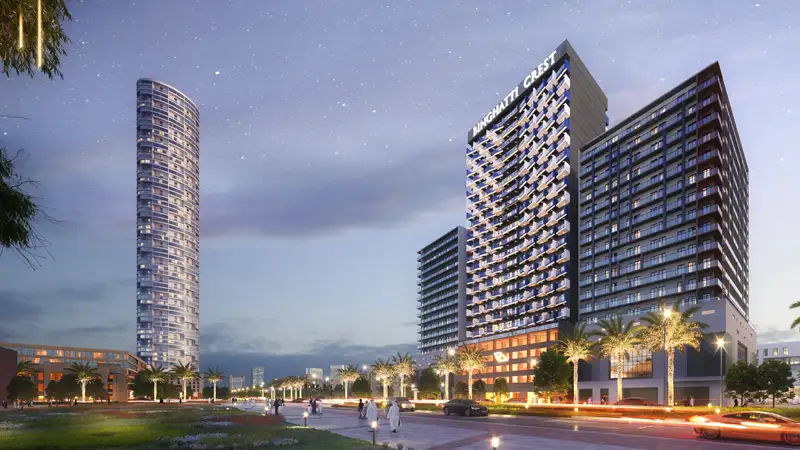 Binghatti Crest by Binghatti Developers — off plan in Jumeirah Village Circle