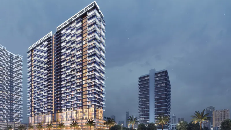 Binghatti Corner by Binghatti Developers — off plan in Jumeirah Village Circle