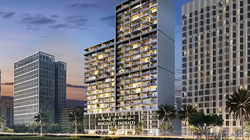 Binghatti Emerald by Binghatti Developers — off plan in Jumeirah Village Circle