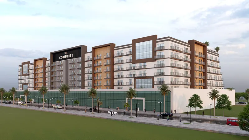 The Community Motor City by Aqua Properties — off plan in Dubai Motor City