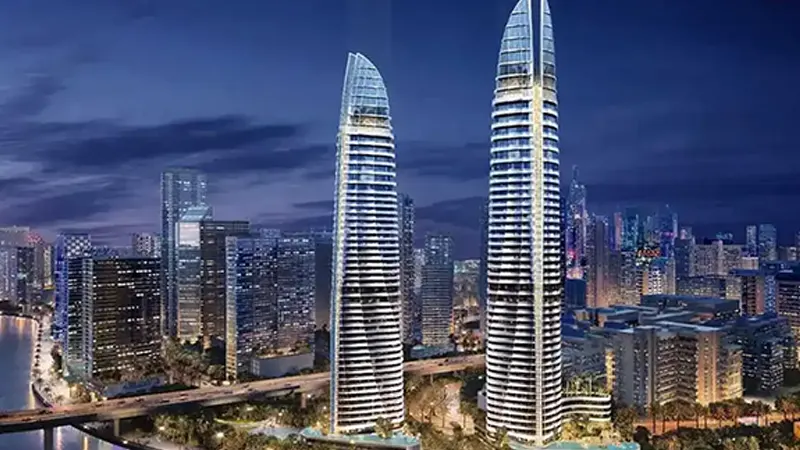 Damac Canal Heights by Damac Properties — off plan in Business Bay