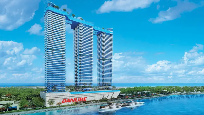 Oceanz Tower 3 by Danube Properties — off plan in Dubai Maritime City
