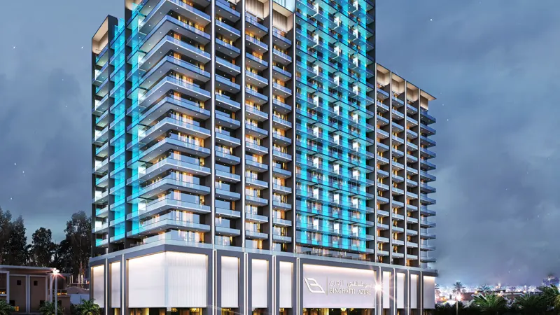 Binghatti Azure by Binghatti Developers — off plan in Jumeirah Village Circle