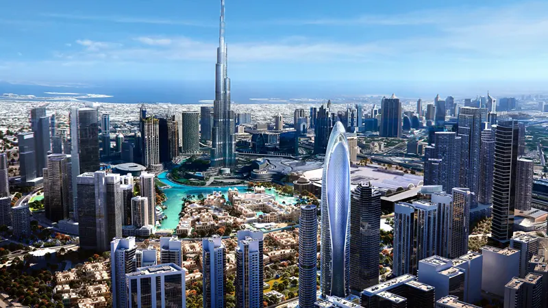 Binghatti Mercedes Benz Places by Binghatti Developers — off plan in Downtown Dubai