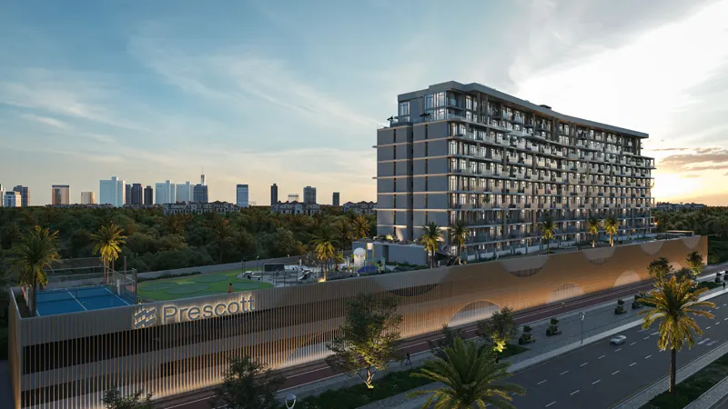 Serene Gardens 2 at Al Furjan by Prescott Real Estate Development — off plan in Al Furjan