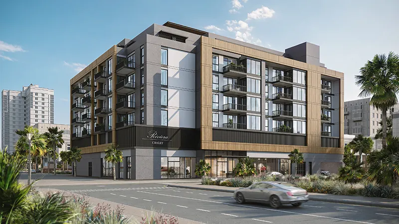 Riviera Chalet at JVC by Riviera Group — off plan in Jumeirah Village Circle