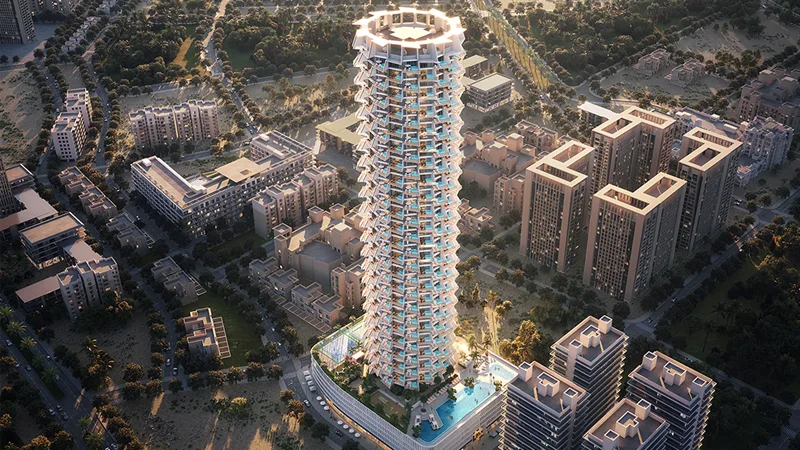 Binghatti Grove by Binghatti Developers — off plan in Jumeirah Village Circle