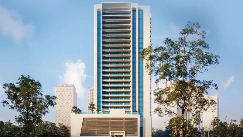 Santorini Residences at JVT by Loutraki Developer — off plan in Jumeirah Village Triangle