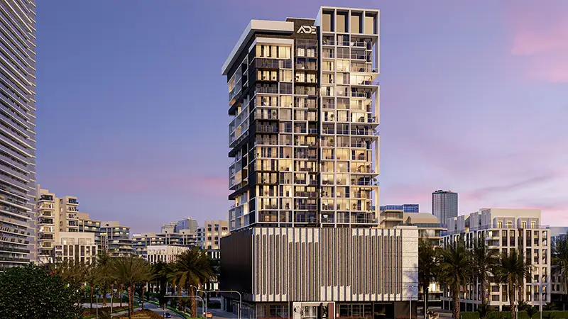Greygate Residences at JVC by ADE Properties — off plan in Jumeirah Village Circle
