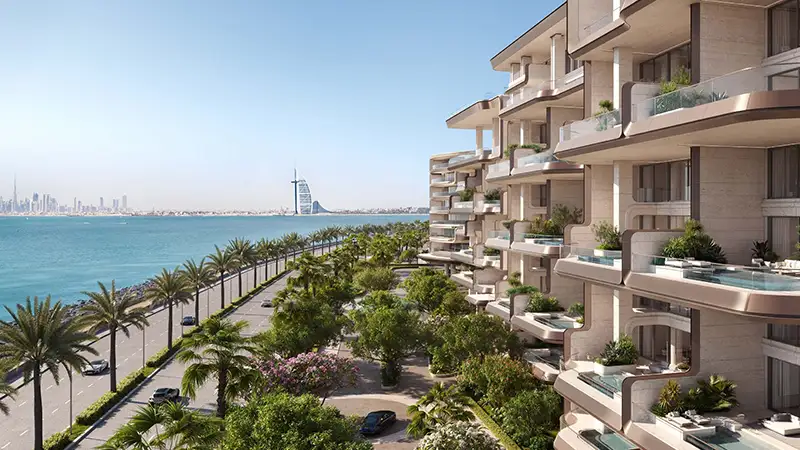 The Alba Residences Dorchester Collection by OMNIYAT — off plan in Palm Jumeirah