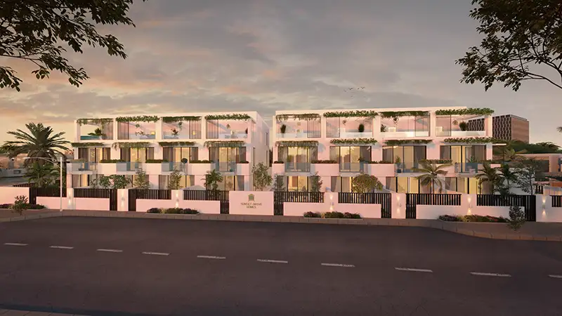 Sunset Grove Homes at JVC by SNK Properties — off plan in Jumeirah Village Circle