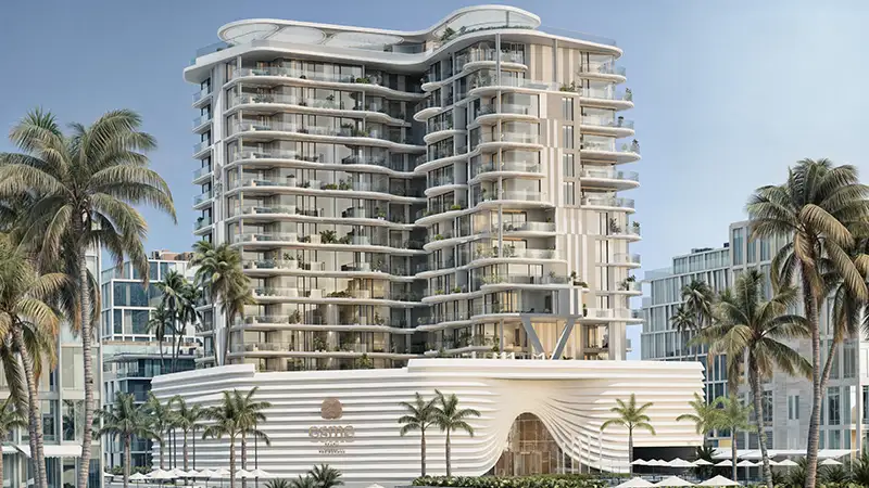 Esme Beach Residences by Elysian Development — off plan in Dubai Islands