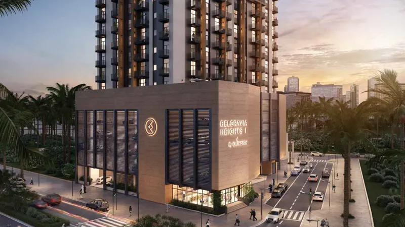 Belgravia Heights by Ellington Properties — off plan in Jumeirah Village Circle