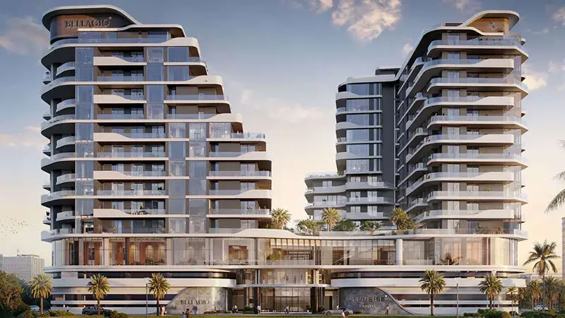 Sunrise Bellagio at Al Furjan by Sunrise Capital Developer — off plan in Al Furjan