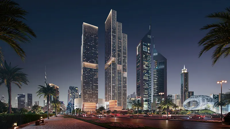 Jumeirah Residences Emirates Towers by Meraas — off plan in Sheikh Zayed Road