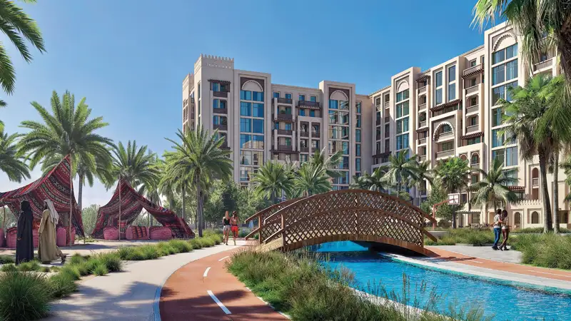 Bab Al Qasr Resort Residence 19 by Burtville Developments — off plan in Masdar City