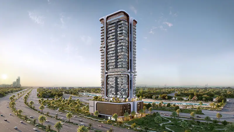 Belmore Residences at MBR City by Ellington Properties — off plan in Mohd Bin Rashid City