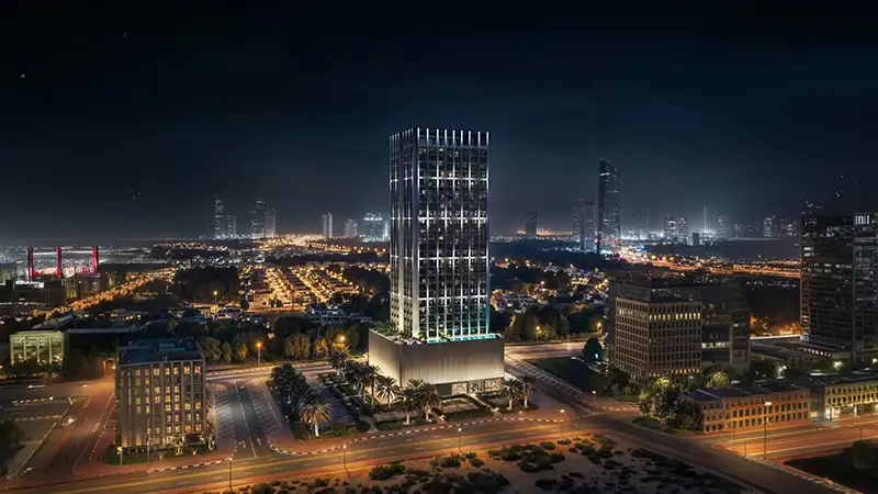 Binghatti Etherea by Binghatti Developers — off plan in Jumeirah Village Circle