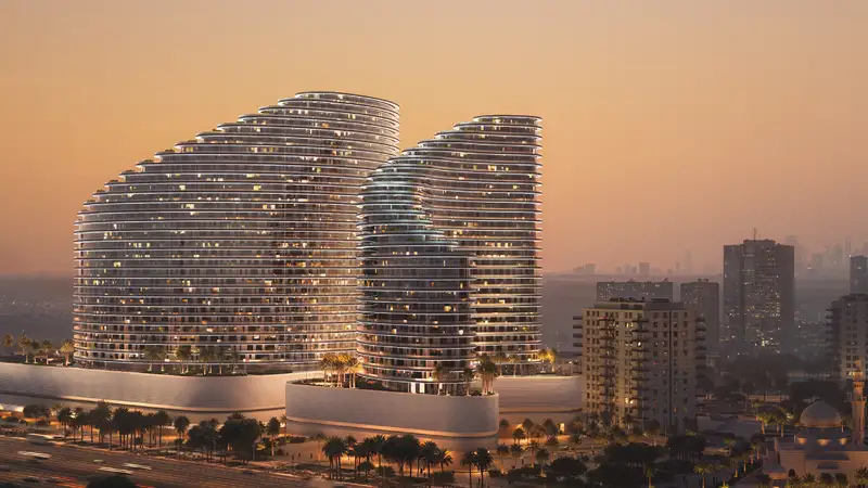 Binghatti Skyflame by Binghatti Developers — off plan in Majan