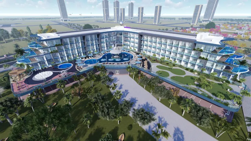 Samana Golf Avenue by Samana Developers — off plan in Dubai Studio City
