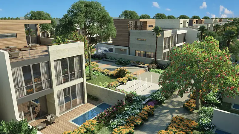 Faya Townhouses by Bloom Holding — off plan in Bloom Garden