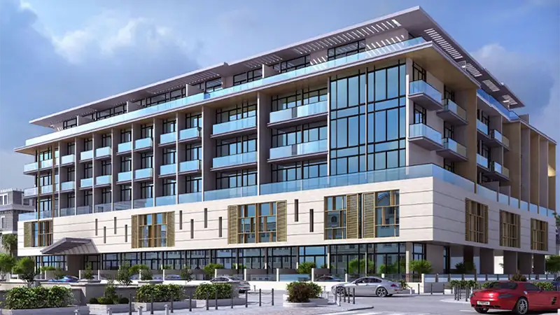 Oxford Boulevard by Iman Developers — off plan in Jumeirah Village Circle