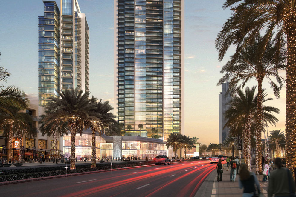 BLVD Crescent by Emaar Properties — off plan in Downtown Dubai