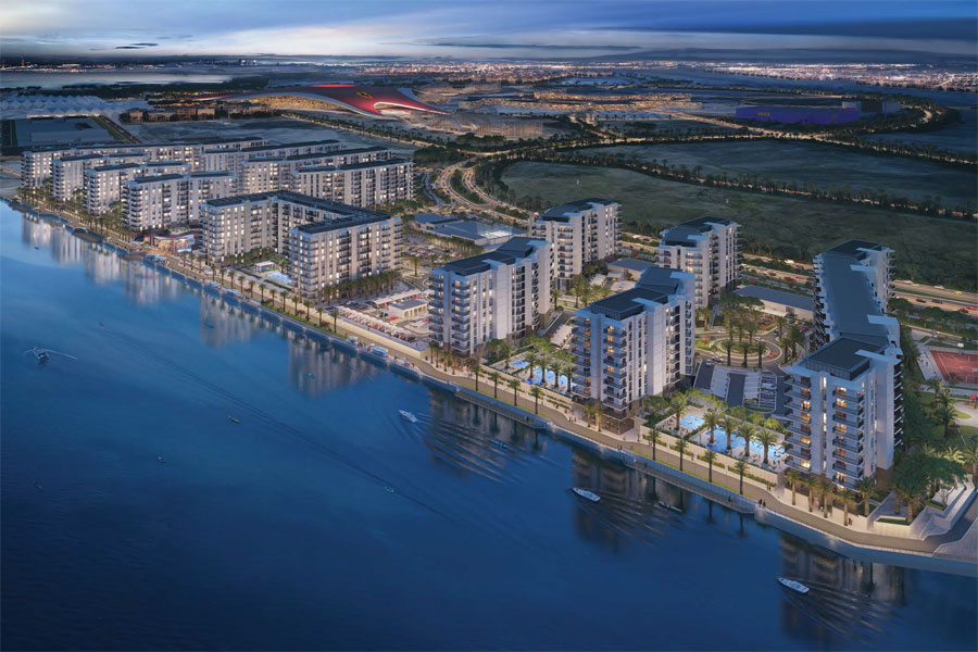 Waters Edge Community by Aldar Properties — off plan in Yas Island