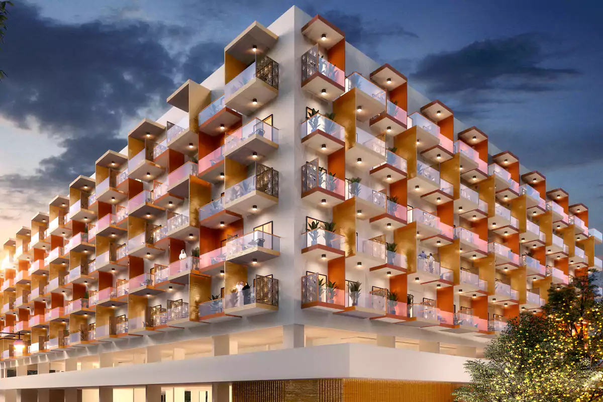 Binghatti Rose by Binghatti Developers — off plan in Jumeirah Village Circle