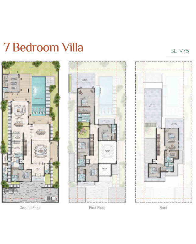 Portofino at Damac Lagoons floor plan 4