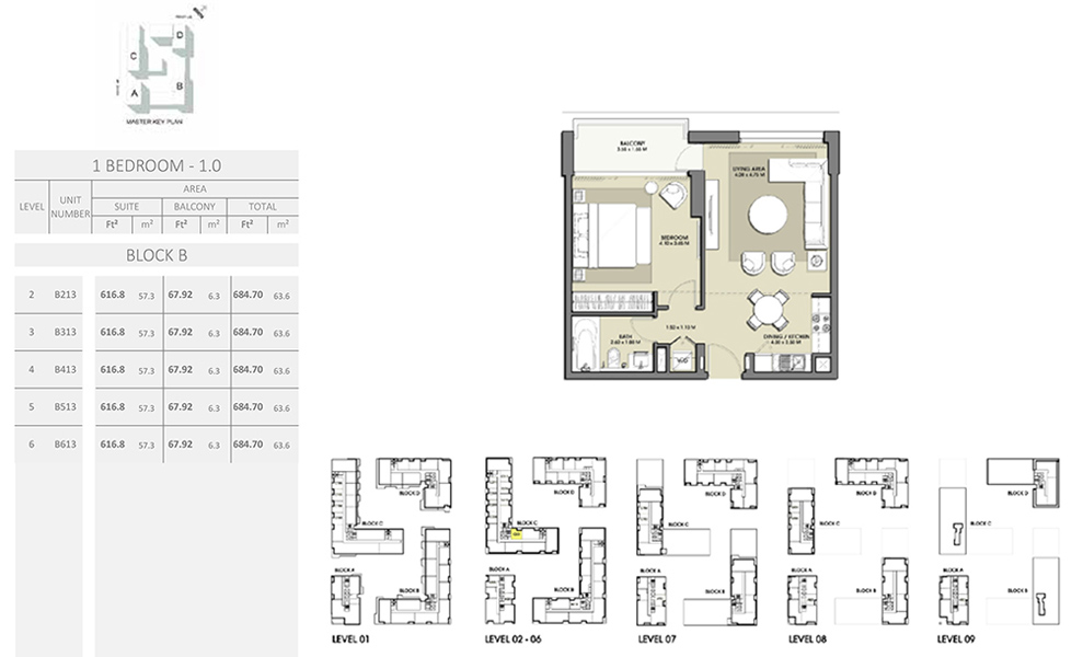 Park Point floor plan 1
