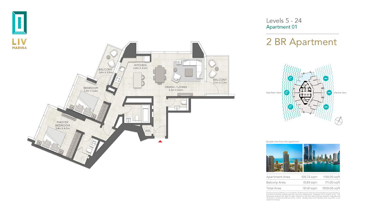 LIV Marina floor plan 5