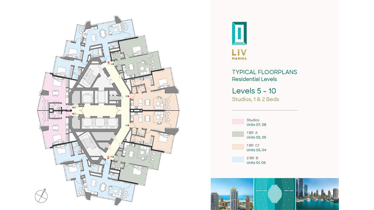 LIV Marina floor plan 3