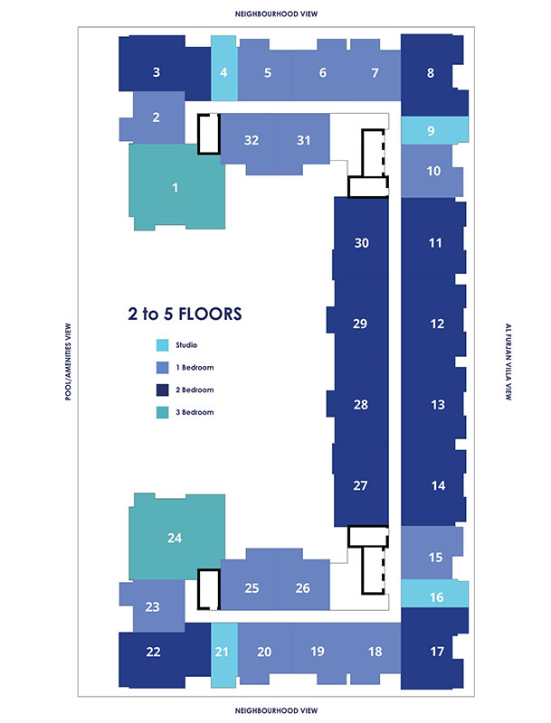 Pearlz Apartments floor plan 3