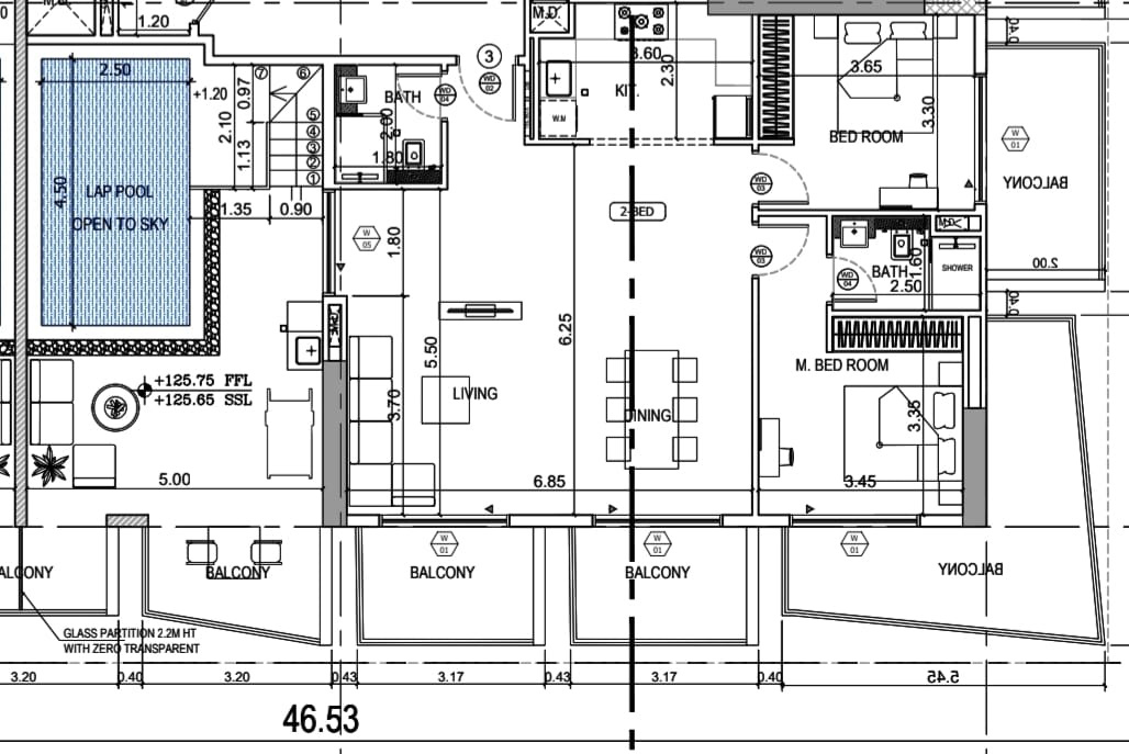 Binghatti Heights floor plan 2