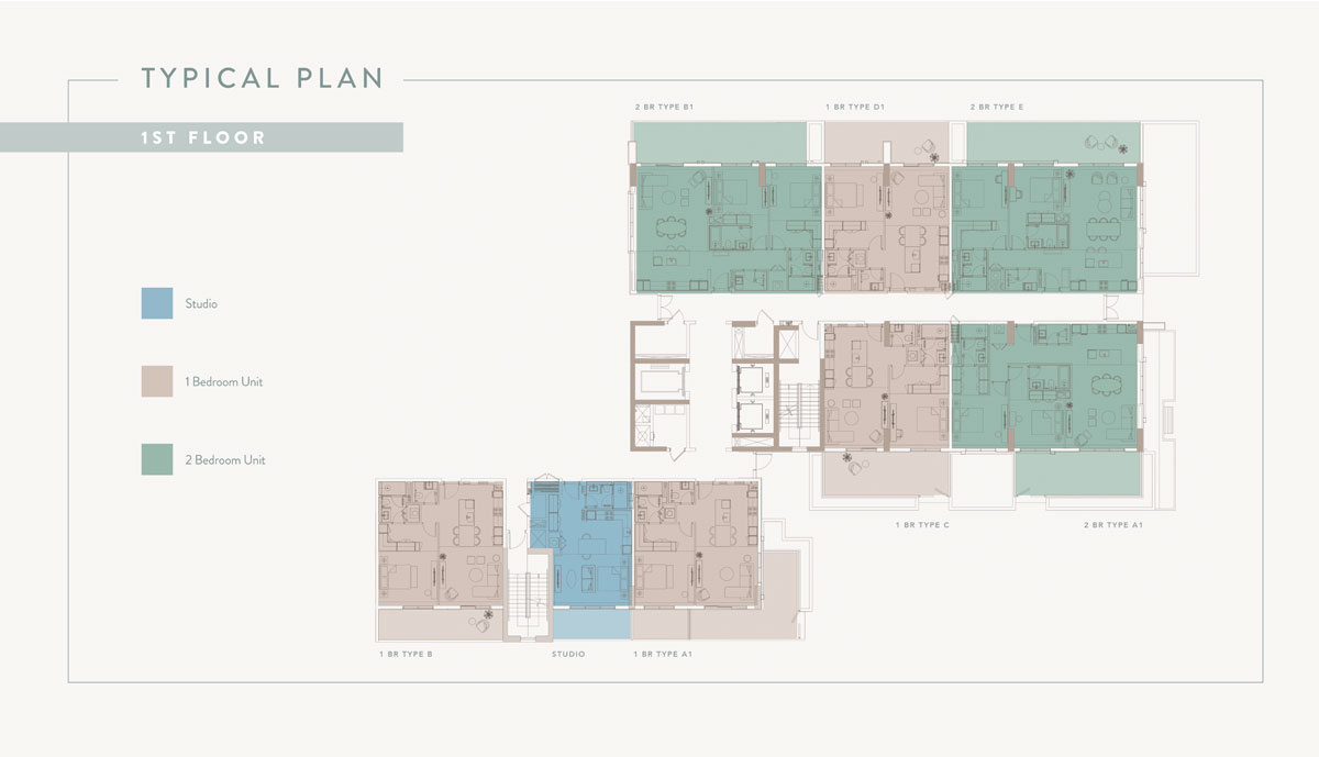 Berkeley Place floor plan 1