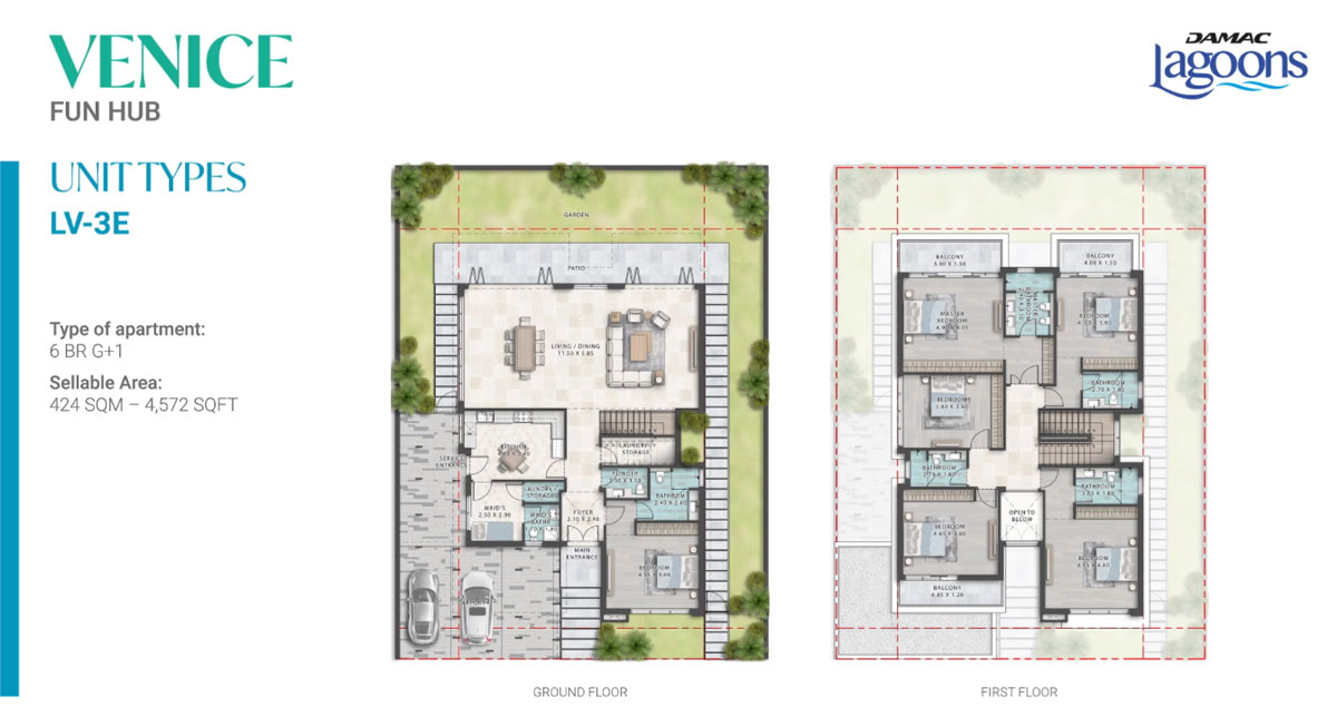 Lagoons Venice floor plan 1