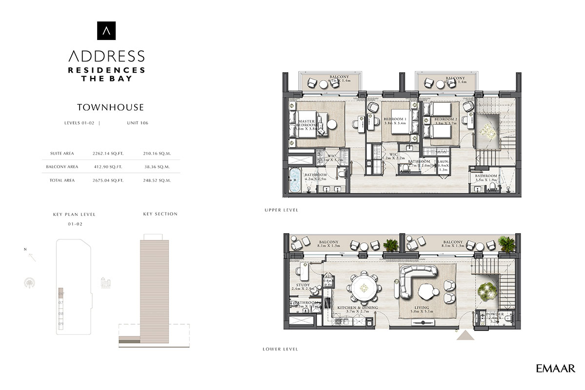 Address Residences The Bay floor plan 5