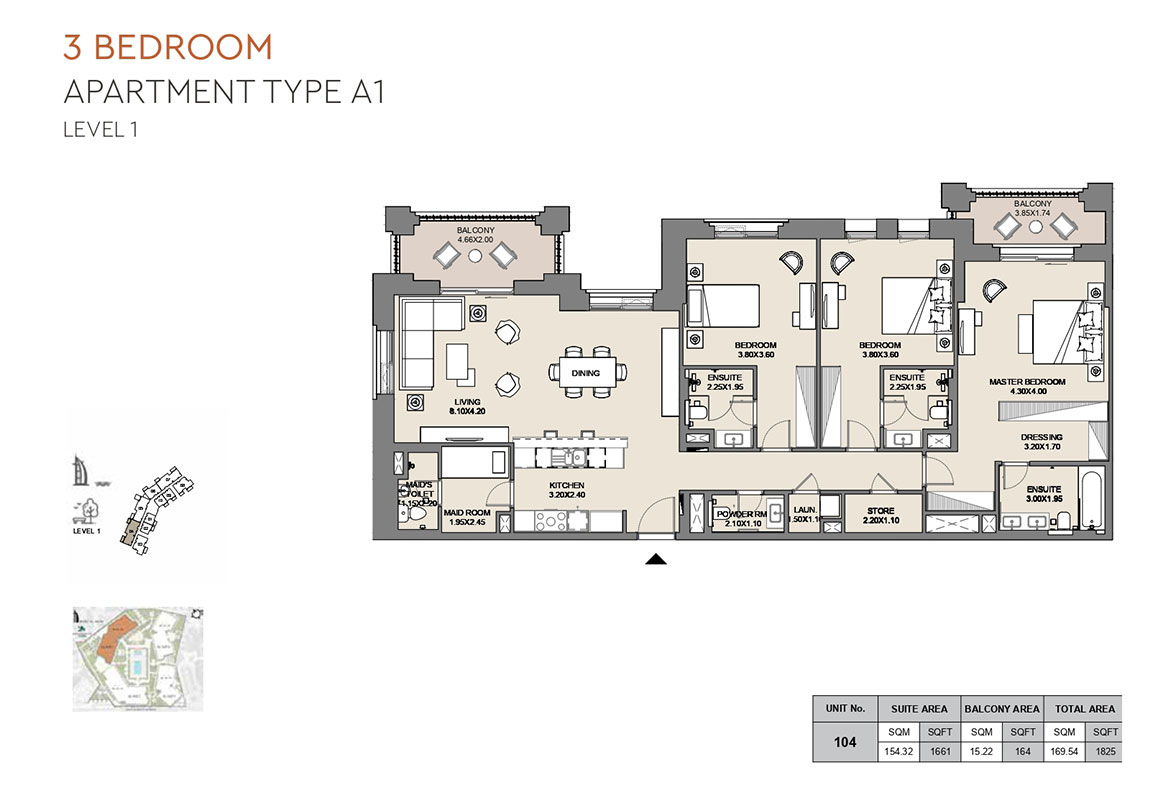MJL Al Jazi floor plan 3