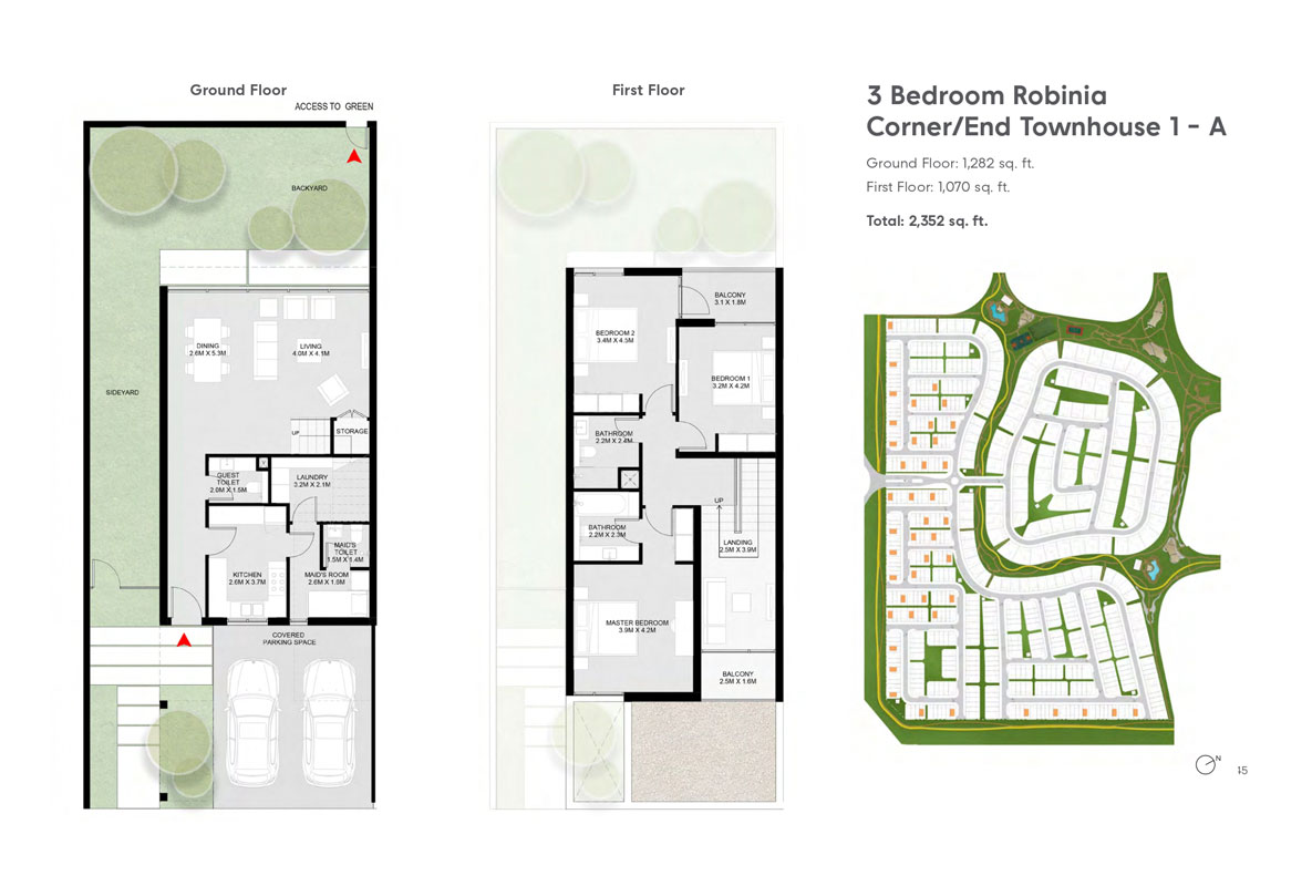 Masaar Robinia floor plan 2