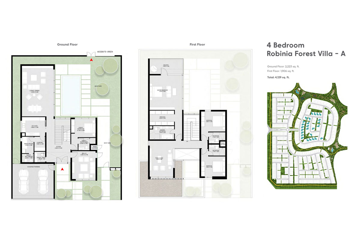 Masaar Robinia floor plan 4