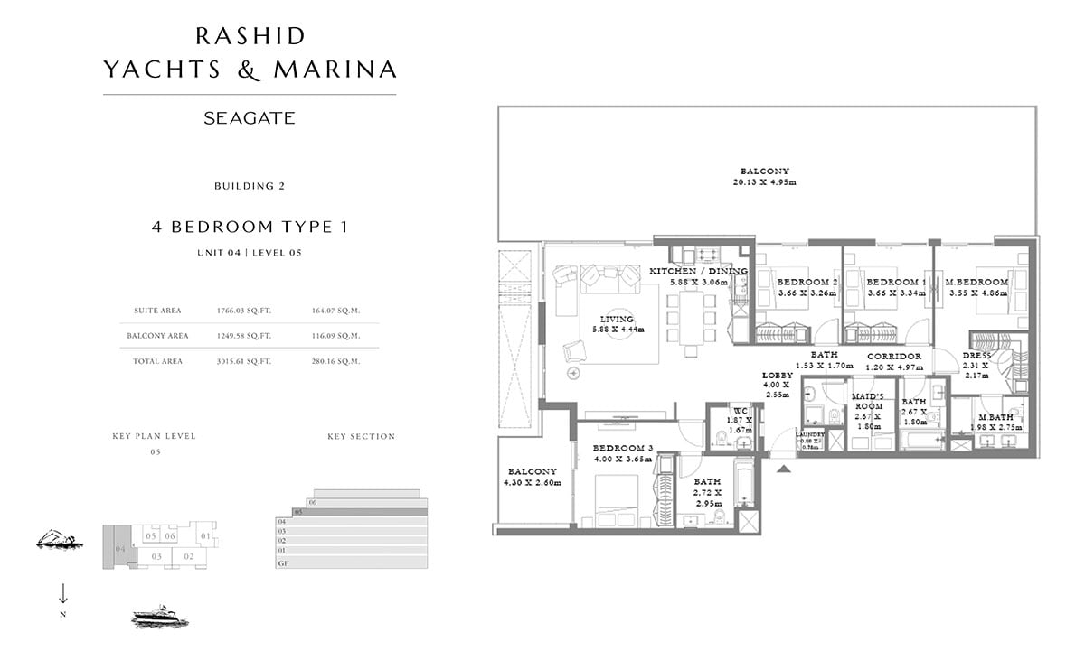 Seagate Mina Rashid floor plan 5