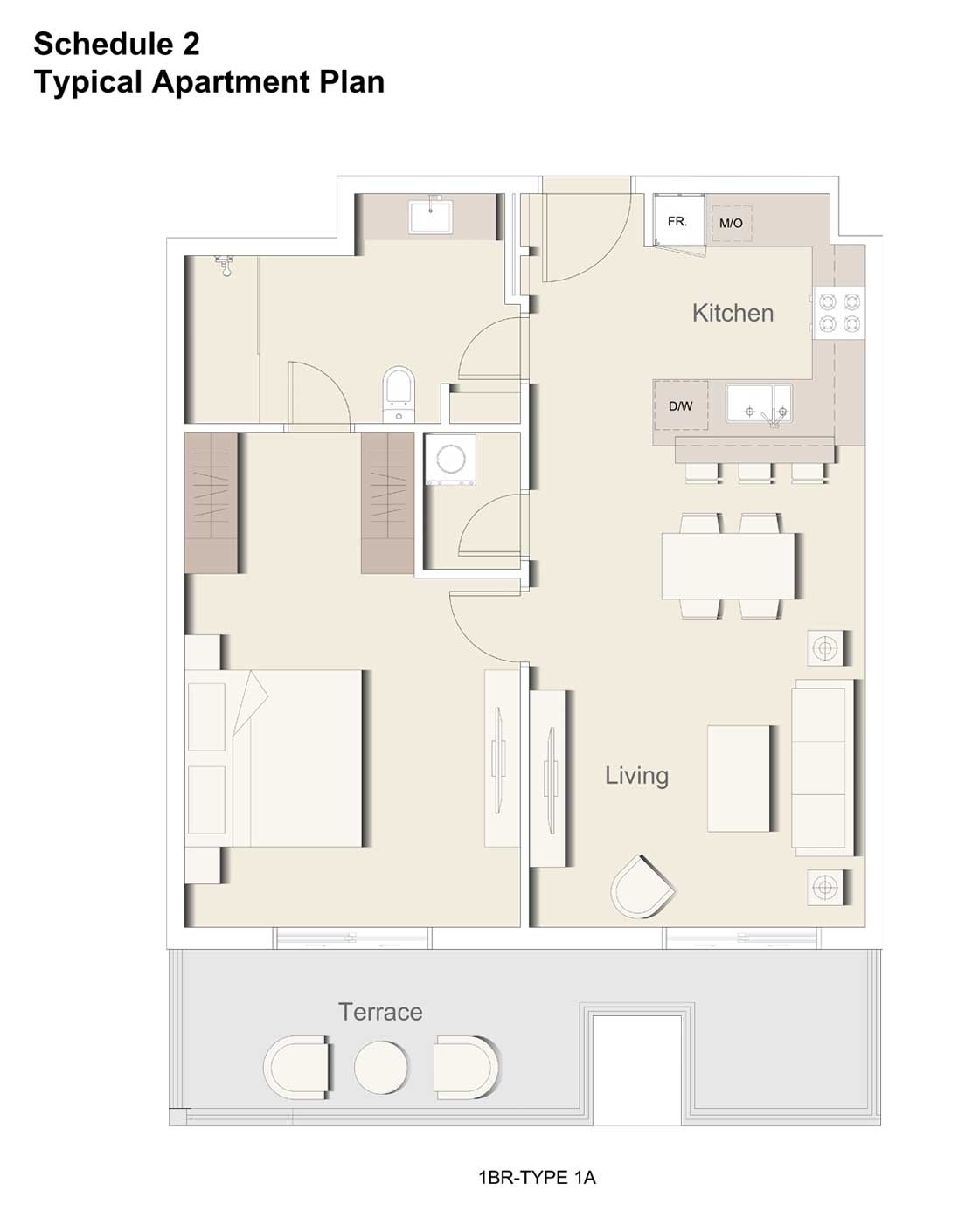 Eaton Place floor plan 3