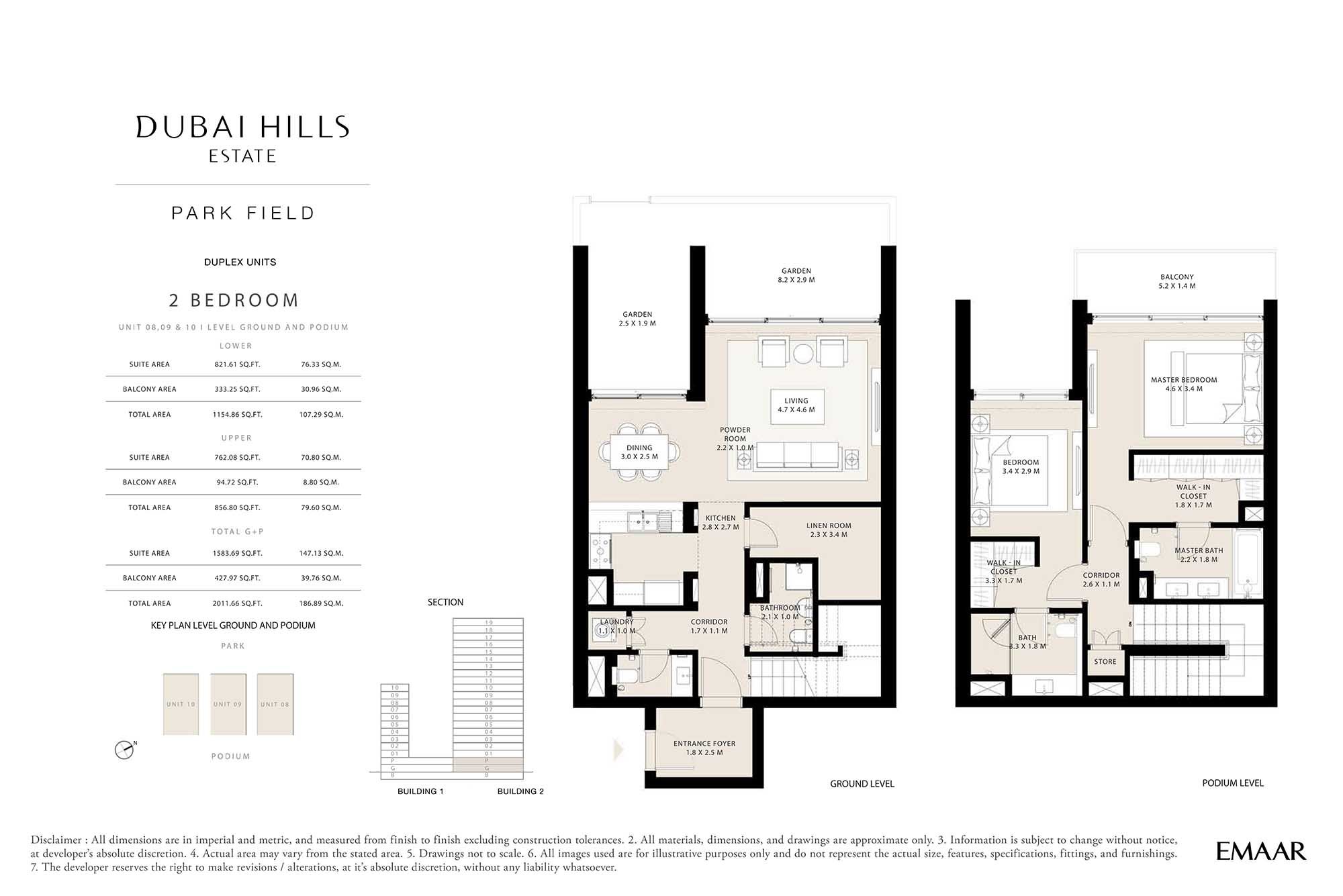 Park Field floor plan 3