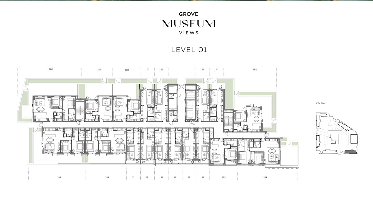 Grove Museum Views floor plan 3