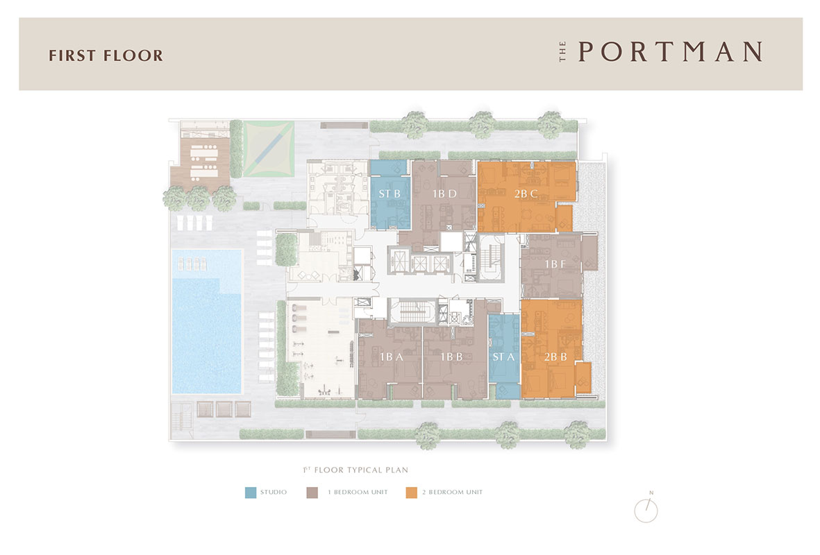 The Portman floor plan 3