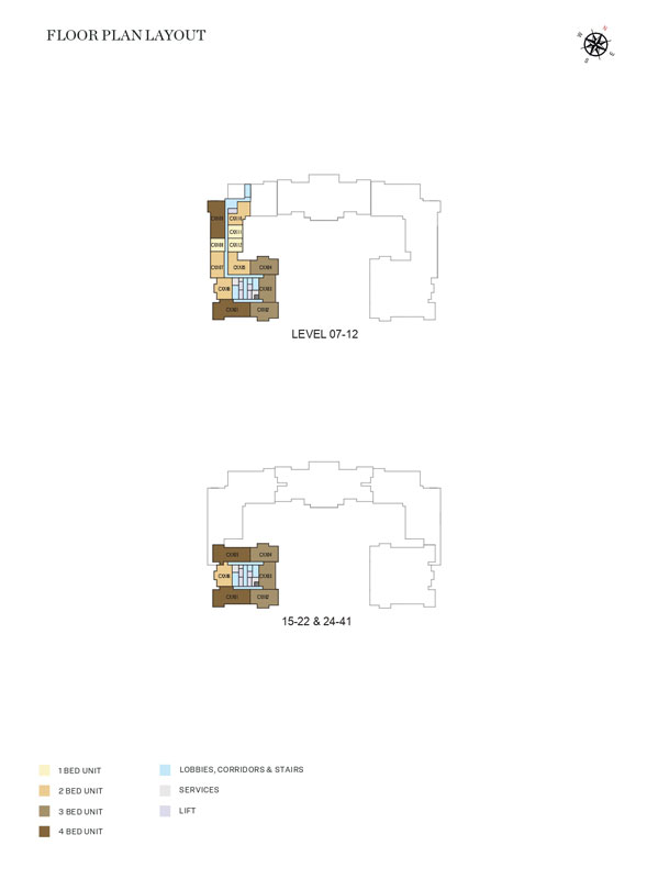Crest Grande Tower C floor plan 2